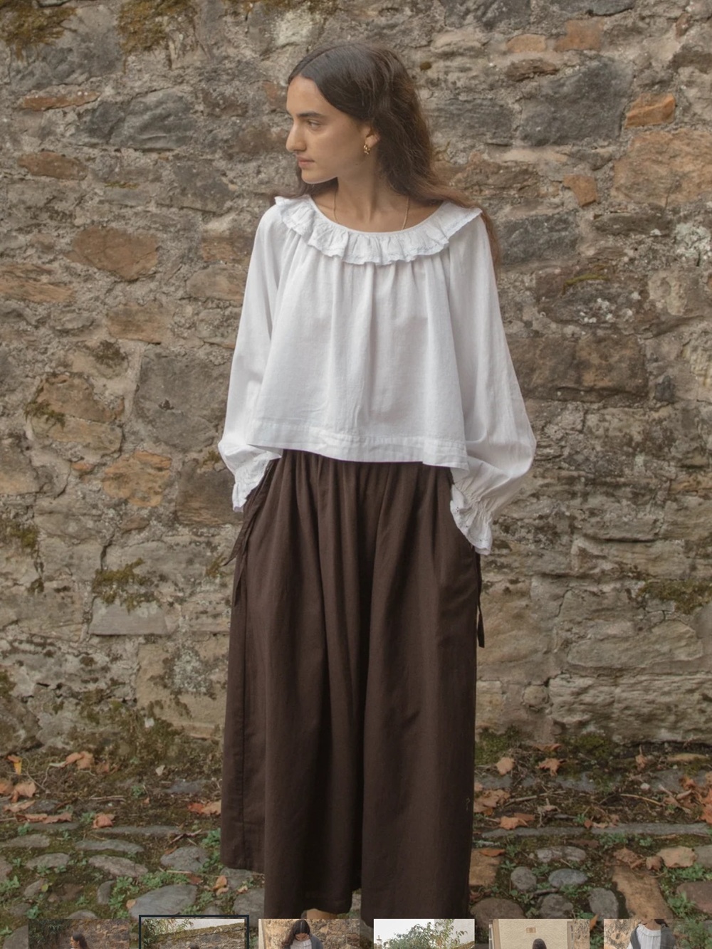 NWT Frances Skirt in Espresso